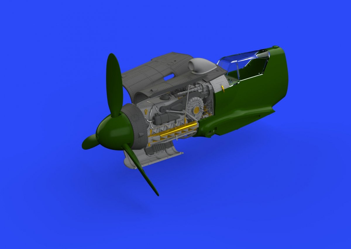 Eduard 648465 Bf 109G-10/ Moteur U4 1/48 EDUARD