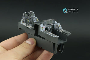 Intérieur imprimé en 3D et coloré sur papier décalcomanie Quinta Studio QD32119 F-15E (Tamiya) 1/32 – image 8