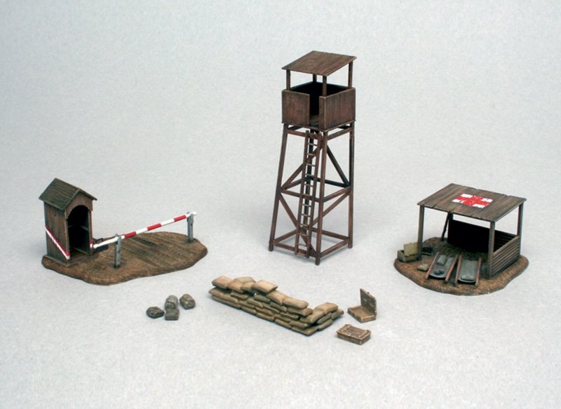 Bâtiments du champ de bataille Italeri 6130