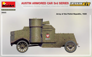MiniArt 39005 AUSTIN BLINDÉ 3E SÉRIE : SERVICE UKRAINIEN, POLONAIS, GÉORGIEN, ROUMAIN. KIT D&amp;#39;INTÉRIEUR 1/35  – imagen 2