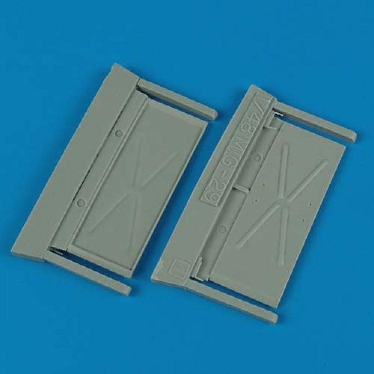 Quickboost QB48362 Couvercles d'entrée d'air Fulcrum pour MiG-29A Academy 1/48