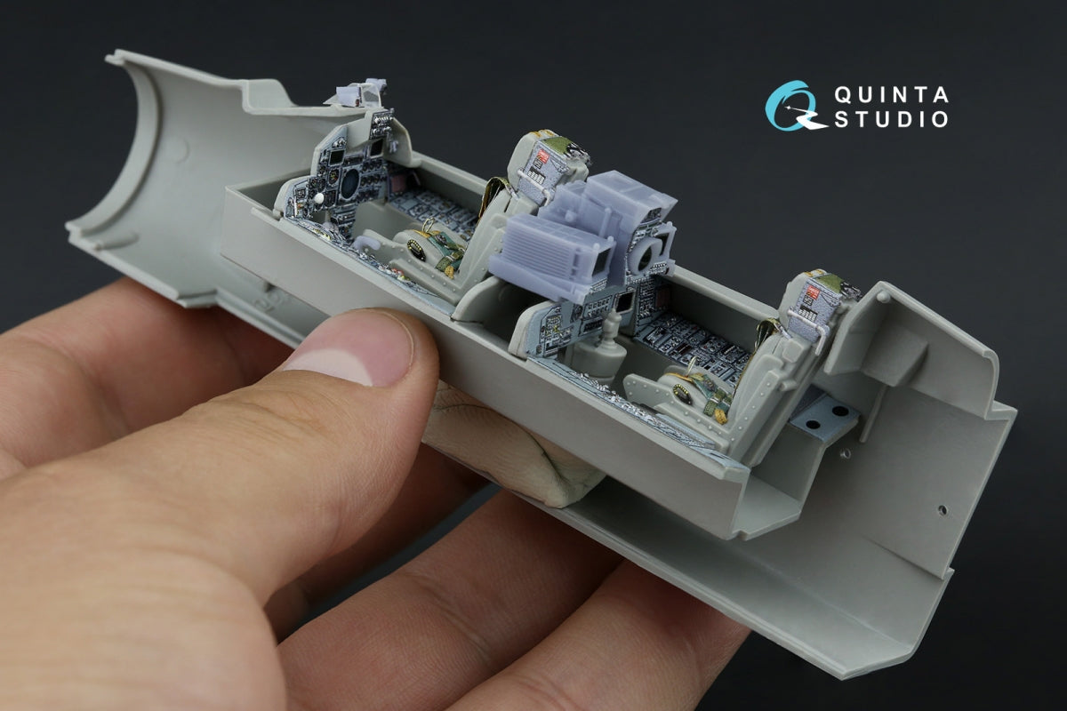Quinta Studio QD+48520 Tornado Gr.1 Intérieur imprimé en 3D et coloré sur papier décalcomanie (Italeri) (avec pièces en résine imprimées en 3D) 1/48 – immagine 10