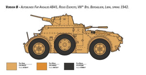 Italeri 6591 Autoblinda AB 41 avec Bersaglieri El Alamein 1/35 – image 4