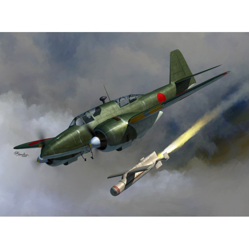 Épée 72125 Ki-102 et fusée I-Go 1/72