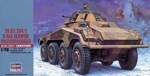 Hasegawa MT53 allemand Sdkfz 234/1 Schwere Panzerspahwagen 2cm (1/72)