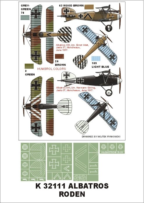 Montex K32111 ALBATROS DIII 1/32