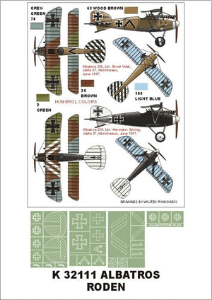 Montex K32111 ALBATROS DIII 1/32