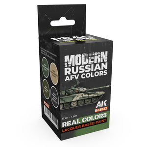Peintures AK Interactive RCS132 pour véhicules blindés russes modernes (4 x 17 ml)