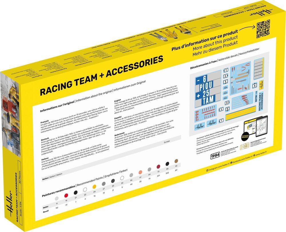 Heller 58750 Racing Team et accessoires - Kit de démarrage 1/24 – image 2