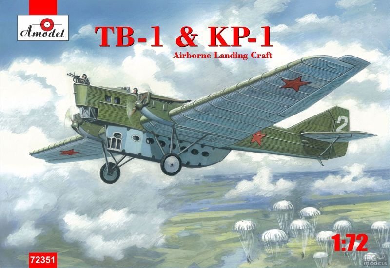 Modèle A 72351 TB-1 et KP-1 1/72