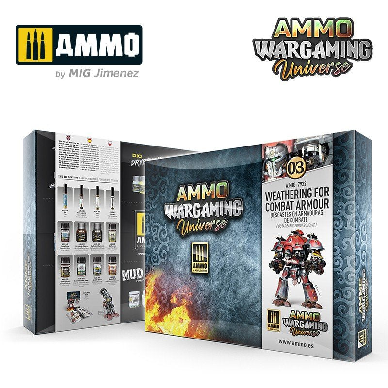 AMMO of Mig Jimenez 7922 AMMO WARGAMING UNIVERSE 03 - Weathering Combat Armor – image 3