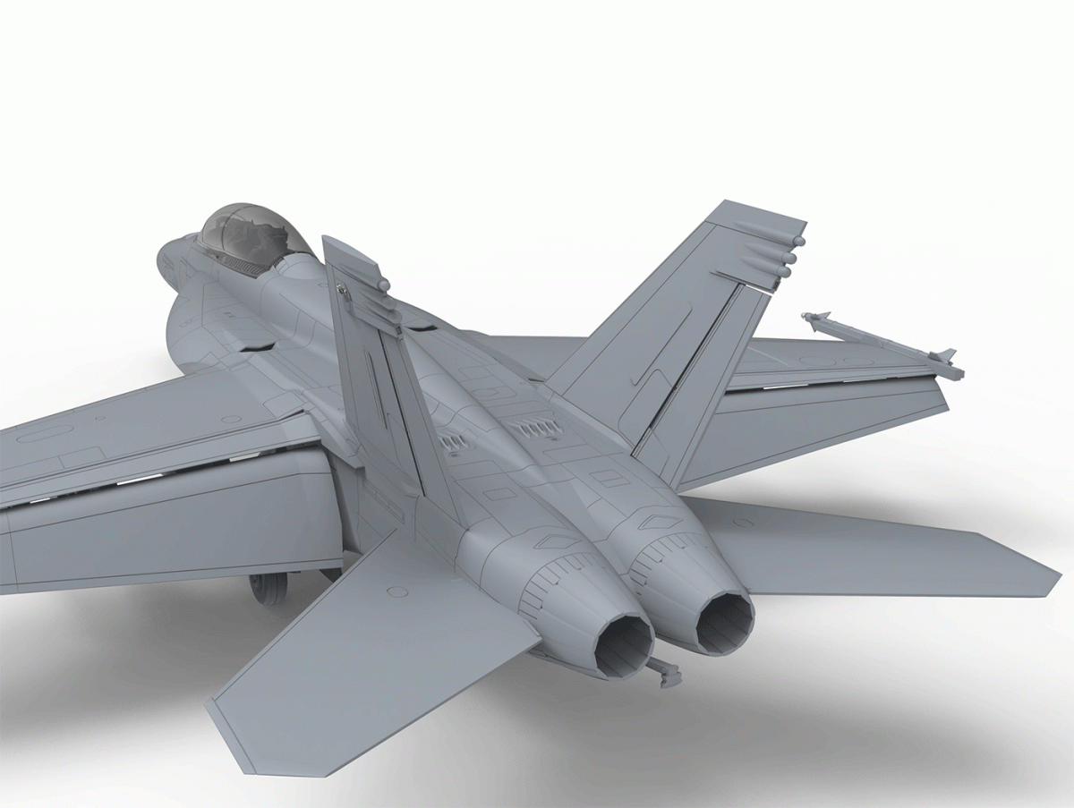 Maquette Meng LS-013 Boeing F/A-18E Super Hornet 1/48 – image 8