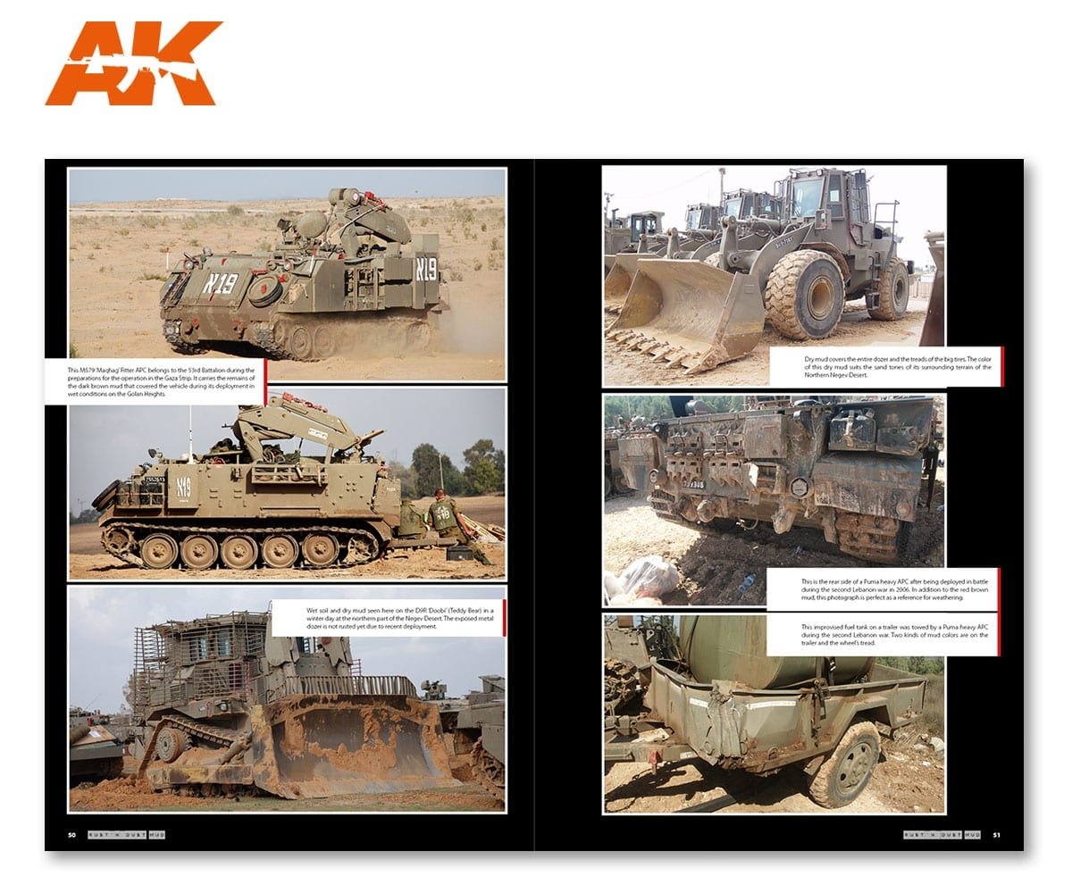 AK Interactive AK253 MUD (SÉRIE RUST &amp;amp; DUST VOL.1) (Anglais) – image 2