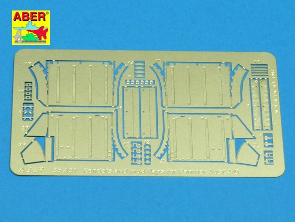 Ailes avant Aber 35A031 pour Panther A/D (1/35)