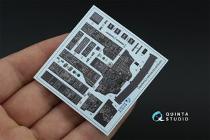 Intérieur coloré imprimé en 3D sur papier décalcomanie Quinta Studio QDS-35132 AH-64A (Trumpeter) (Petite version) 1/35 – immagine 6