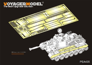 Jupes latérales et coffres de rangement pour char M46 Patton de l&amp;#39;armée américaine (Voyager Model PEA435, Seconde Guerre mondiale) (pour TAKOM 2117) à l&amp;#39;échelle 1/35