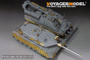 Maquette Voyager PE351266 Char de combat principal allemand moderne Leopard 2A5/A6 Ukraine Basic pour la frontière BT-002 1/35  – image 9
