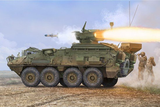 Trumpeter 01558 LAV III TUA (Tow-Under Armour) (1/35)