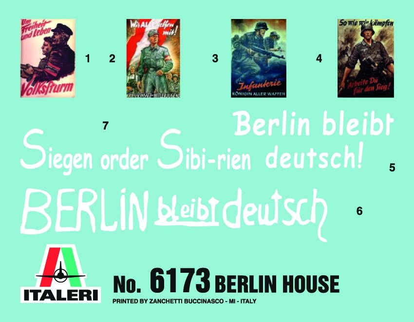 Italeri 6173 MAISON DE BERLIN (1/72)  – Bild 6