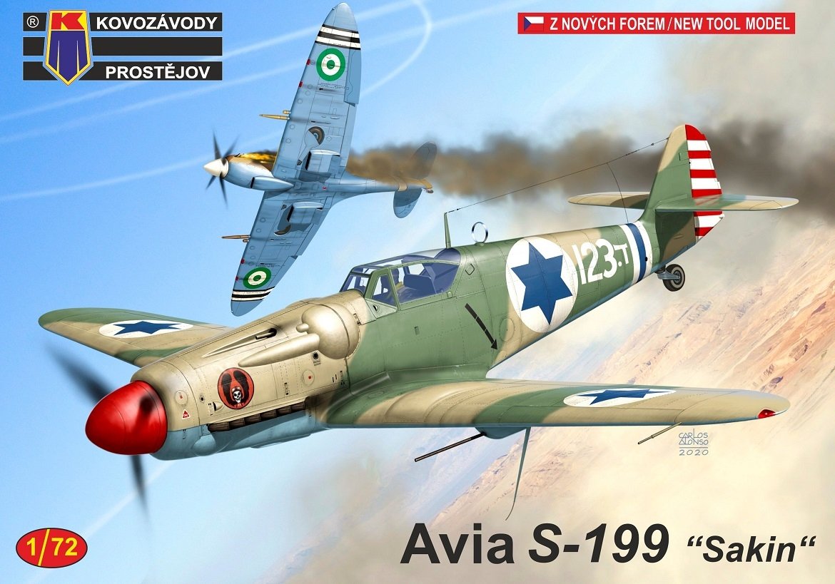 Kovozavody Prostejov KPM0217 Avia S-199 Sakin 1/72