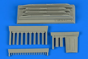Aires 4747 Su-17/22M3/M4 Fitter K, distributeurs de paillettes/fusées éclairantes couverts, échelle 1/48, KITTY HAWK