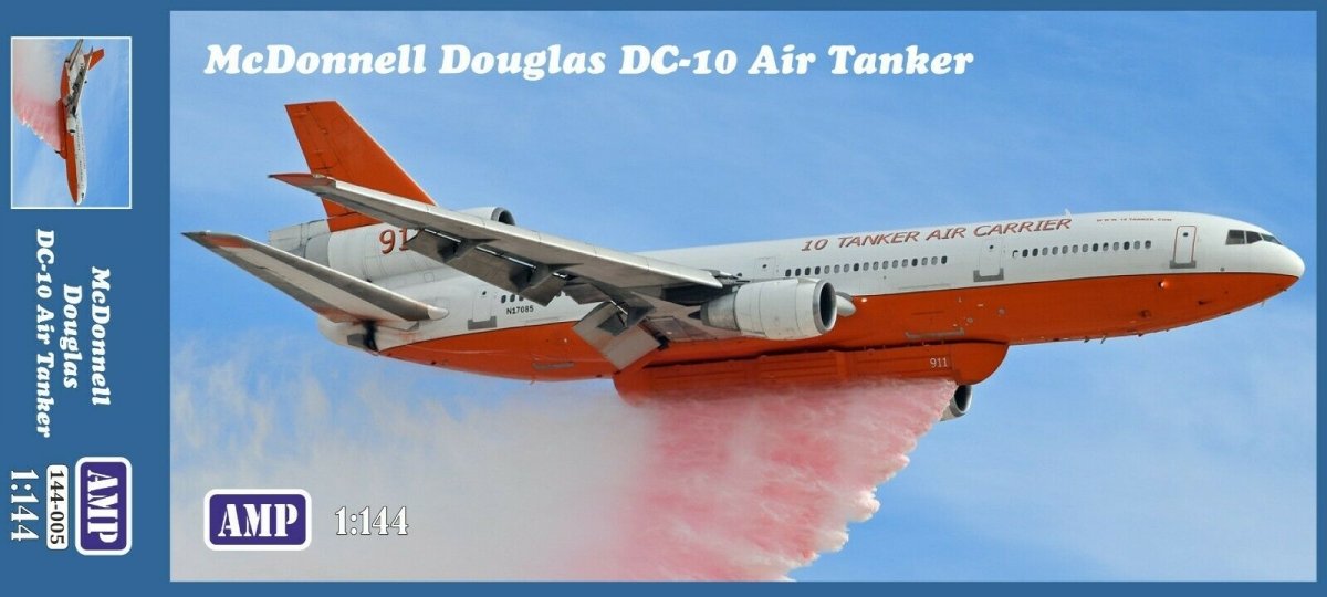 AMP 14405 McDonnell Douglas DC-10 Avion-citerne 1/144