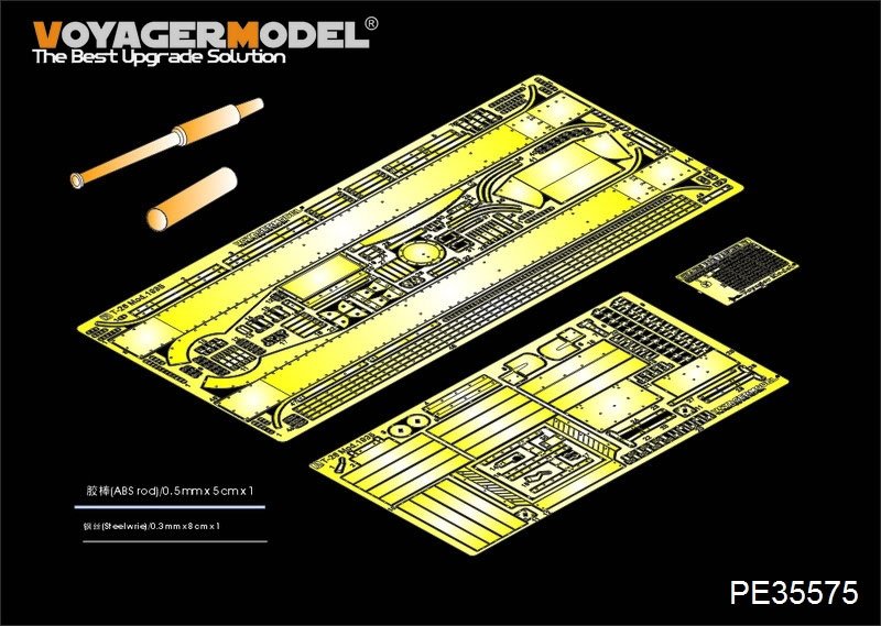 Maquette Voyager PE35575 Char d&amp;#39;infanterie léger soviétique T-26 Mod.1935 (version B avec canon) (pour HobbyBoss 82496)