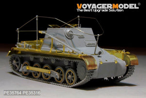 Maquette Voyager PE35764 Char de commandement allemand Pz.Bef.Wg.I (Sd.Kfz. 265) de la Seconde Guerre mondiale, de base, pour DRAGON 6218/6597, échelle 1/35 – image 4