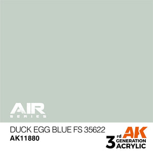 AK Interactive AK11880 BLEU ŒUF DE CANARD FS 35622 – AIR 17 ml