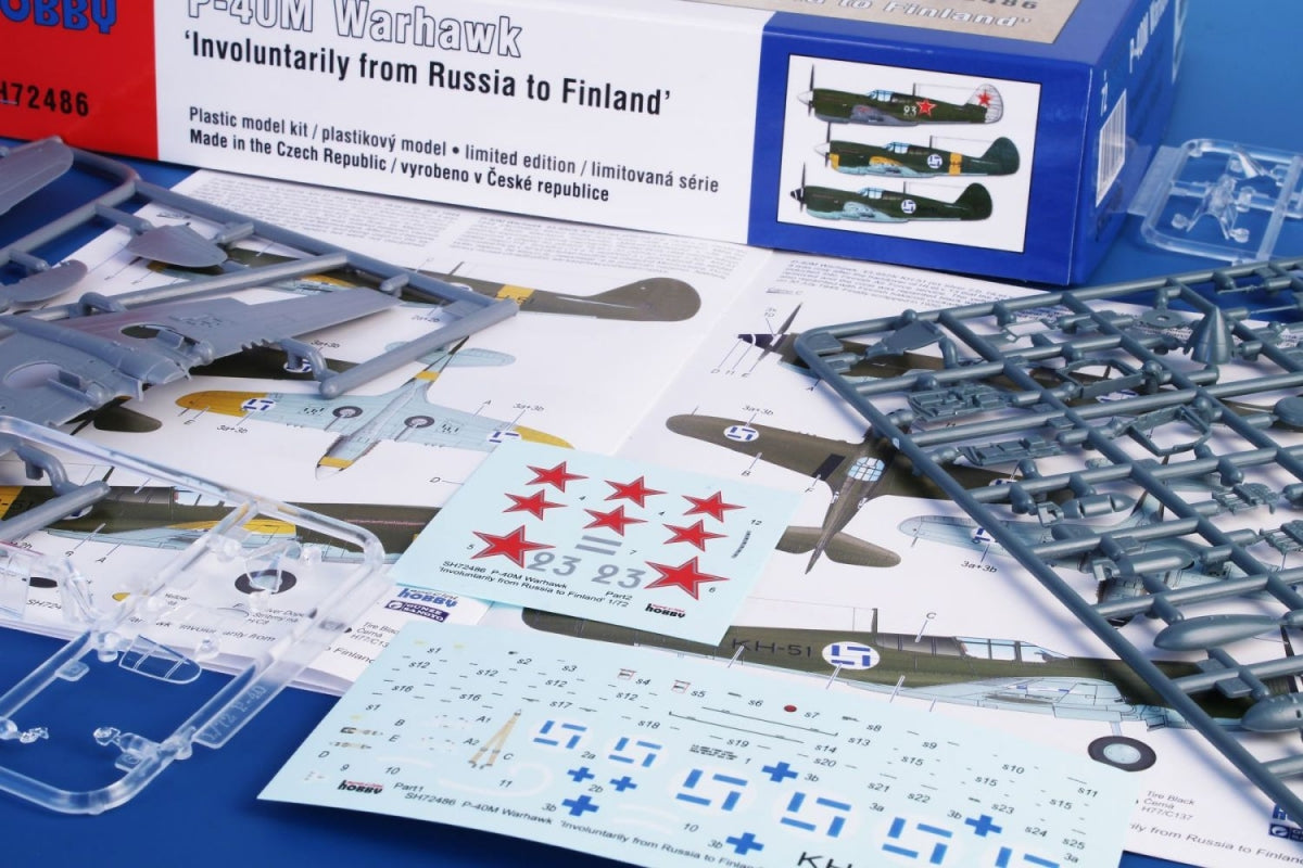 Special Hobby 72486 P-40M Warhawk « Involontairement de Russie en Finlande » 1/72 – image 11