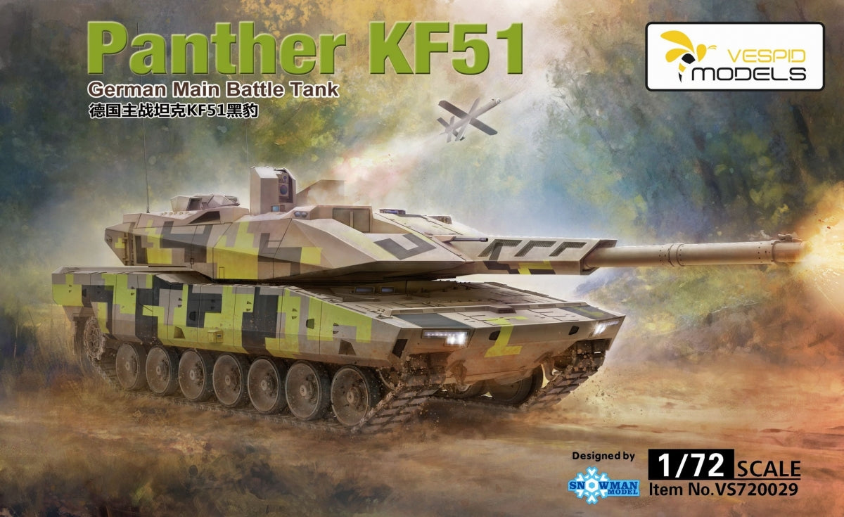 Maquette Vespid Models VS720029 Panther KF51 MBT 1/72