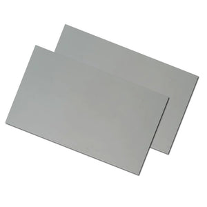 Plaque ABS Plastruct 91007 178 mm x 300 mm x 2,6 mm GRIS / 2 pièces.