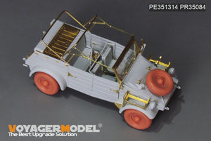 Kit de mise à niveau Voyager Model PE351314 pour Kubelwagen Type 82 (version troupes d&amp;#39;Afrique) de la Seconde Guerre mondiale, compatible avec le modèle MENG VS-015 au 1/35. – image 6