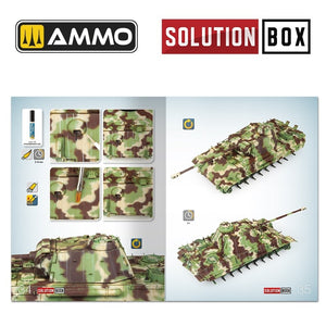 Ammo of Mig 6529 SOLUTION BOOK 23 - Comment peindre les véhicules allemands de fin de guerre de la Seconde Guerre mondiale (Livre multilingue)  – immagine 8