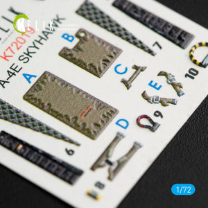 KELIK K72027 A-4(B,P) « SKYHAWK » DÉCALCOMANIES 3D INTÉRIEURES POUR KIT AIRFIX 1/72 – image 3