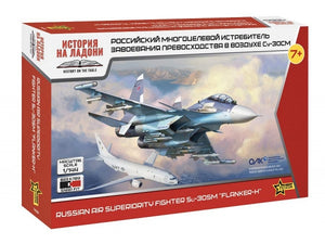Zvezda 7436 Su-30SM russe Flanker H 1/144