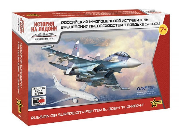 Zvezda 7436 Su-30SM russe Flanker H 1/144