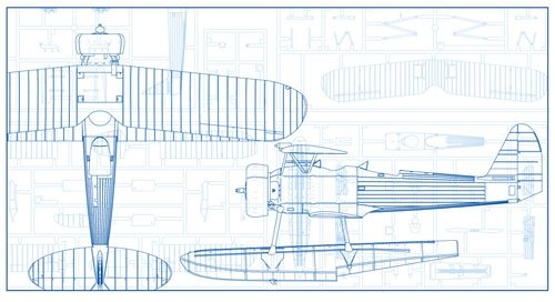 Maquette Hasegawa JT97 Nakajima E8N1 Type 95 Hydravion de reconnaissance Modèle 1 (1/48) – imagen 2