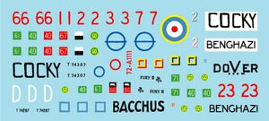 Star Decals 72-A1111 Chars Sherman britanniques en Afrique du Nord 1/72 – Bild 3