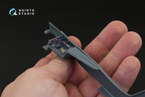 Intérieur imprimé en 3D et coloré sur papier décalcomanie Quinta Studio QD48128 Fw 190 A-8/A-9 (R11) (pour kit Eduard) 1/48 – immagine 7
