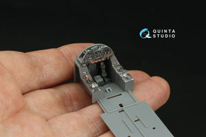 Intérieur imprimé en 3D et coloré sur papier décalcomanie Quinta Studio QD48515 Do 335A-12 Trainer (Tamiya) 1/48 – Bild 13