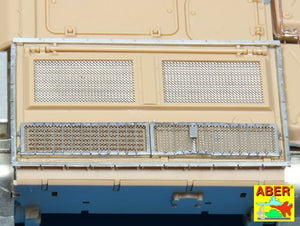 Grilles Aber 35G28 pour char russe T-55 et Tiran 5 (1/35) – Bild 5