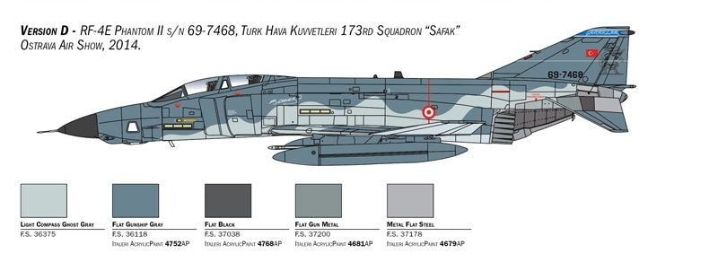 Italeri 2818 RF-4E Phantom II 1/48 – image 7