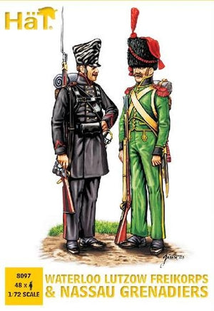 Hat 8097 Waterloo Lutzow Freikorps and Nassau Grenadiers 1/72