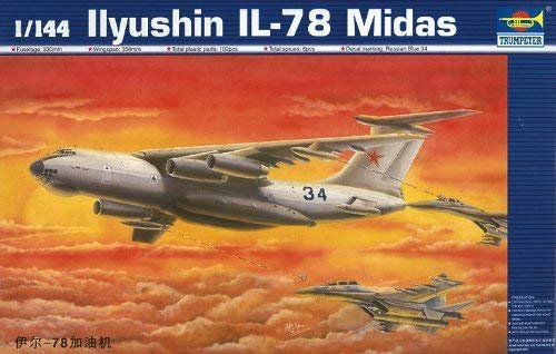 Trumpeter 03902 Avion de transport soviétique Ilyushin IL-76 Midas 1/144