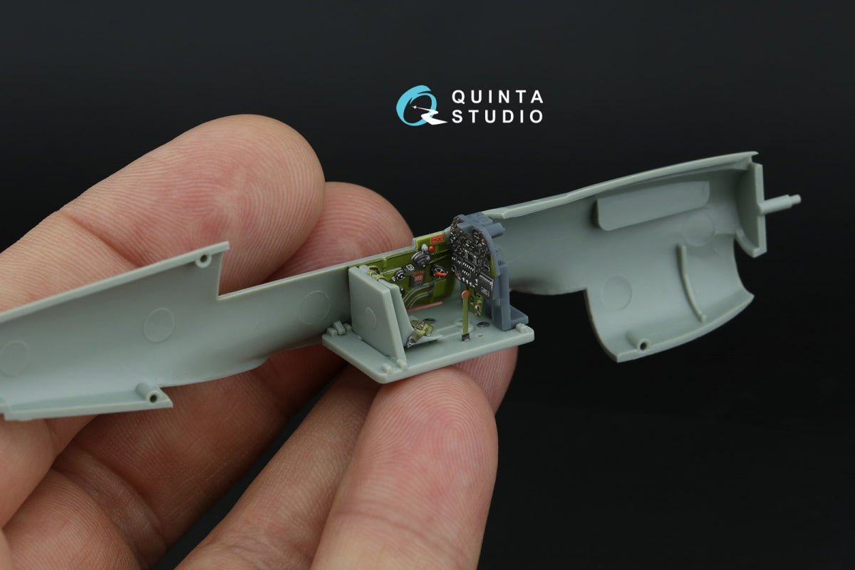 Quinta Studio QD+72212 P-40M Warhawk Intérieur imprimé en 3D et coloré sur papier décalcomanie (Academy) (avec pièces en résine imprimées en 3D) 1/72 – image 9