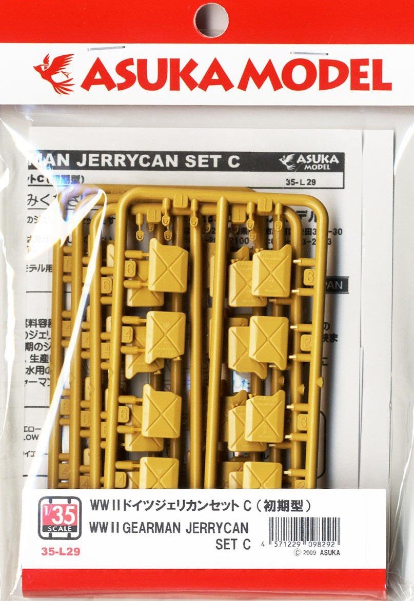 Asuka 35-L29 Jerrican allemand Set C (1/35)