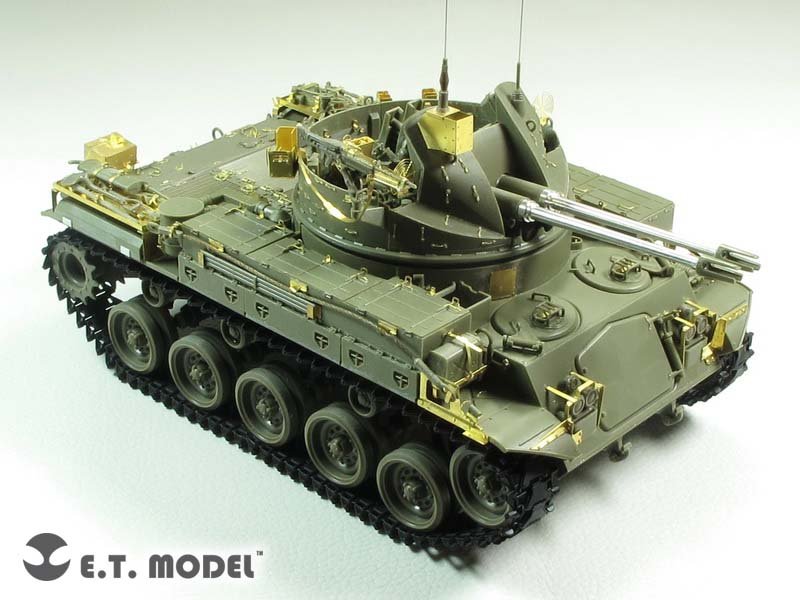 ET Modèle E35-198 Canon antiaérien automoteur M42A1 de l&amp;#39;armée américaine, version tardive (pour kit AFV CLUB) (1/35) – Bild 2