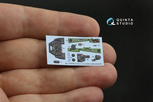 Intérieur imprimé en 3D et coloré sur papier décalcomanie Quinta Studio QD48253 P-51D (Tamiya) 1/48  – image 9
