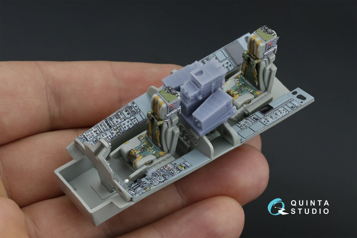 Quinta Studio QD+48520 Tornado Gr.1 Intérieur imprimé en 3D et coloré sur papier décalcomanie (Italeri) (avec pièces en résine imprimées en 3D) 1/48 – immagine 12